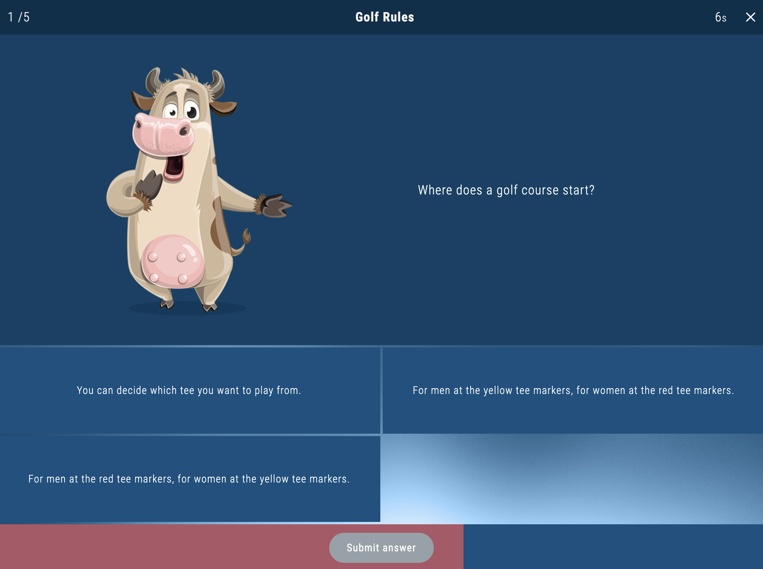 BizQuiz - Fragen beantworten